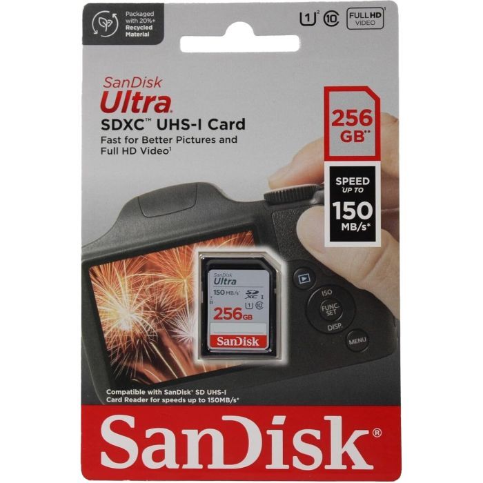 Карта памяти SanDisk 256GB SDXC class 10 UHS-I Ultra (SDSDUNC-256G-GN6IN) изображение 2