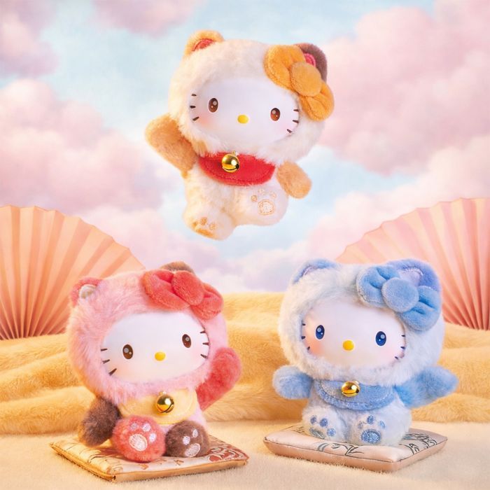 М'яка іграшка Pop Top сюрприз на кліпсі Hello Kitty Казкові бажання (25MR-017) зображення 4