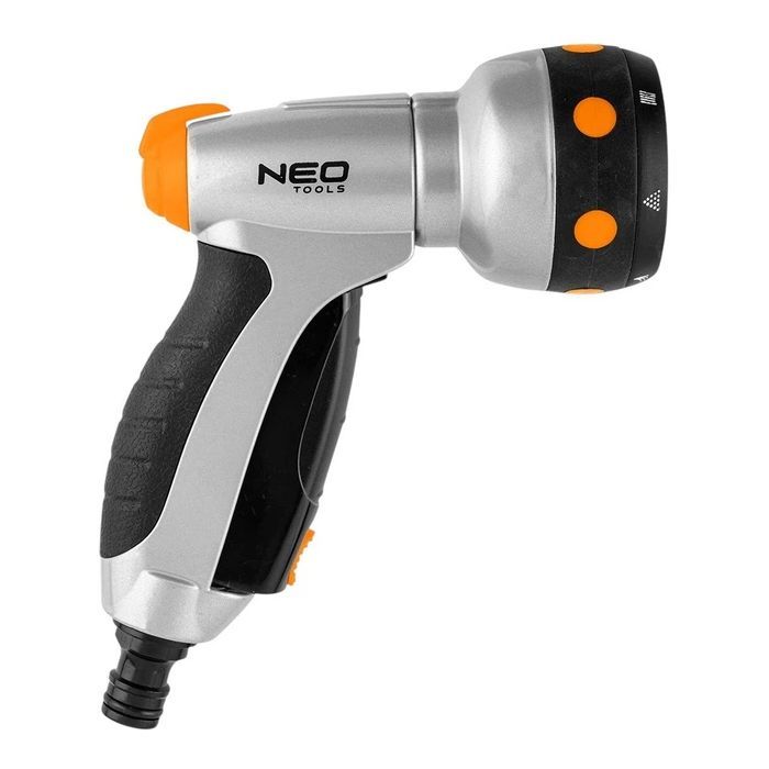 Пистолет для полива Neo Tools CLICK, пистолетный, 7 функций, 0.306кг (15-706)