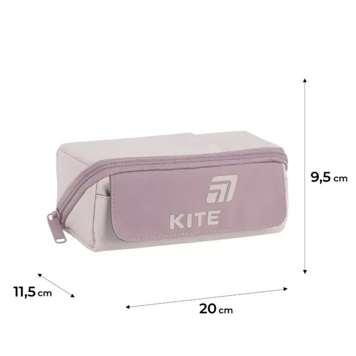 Пенал Kite 2702-5 світло-рожевий (K26-2702-5) изображение 6