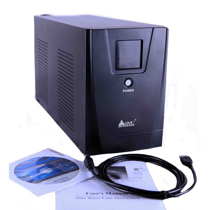 Источник бесперебойного питания SVC SL-2KS-LCD 2000VA (SL-2KS-LCD) изображение 2