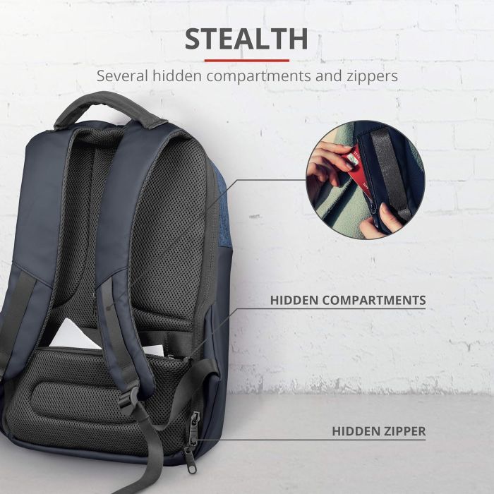Рюкзак для ноутбука Trust 16", Nox Anti-theft Blue (23307_TRUST) изображение 7
