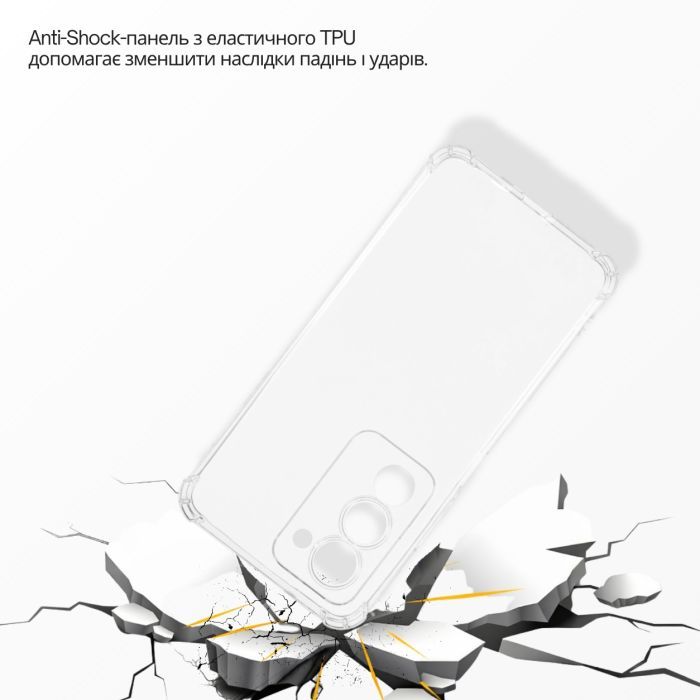 Чехол для мобильного телефона BeCover Anti-Shock Xiaomi Redmi 15 5G (169mm) Global Transparent (715774) изображение 4