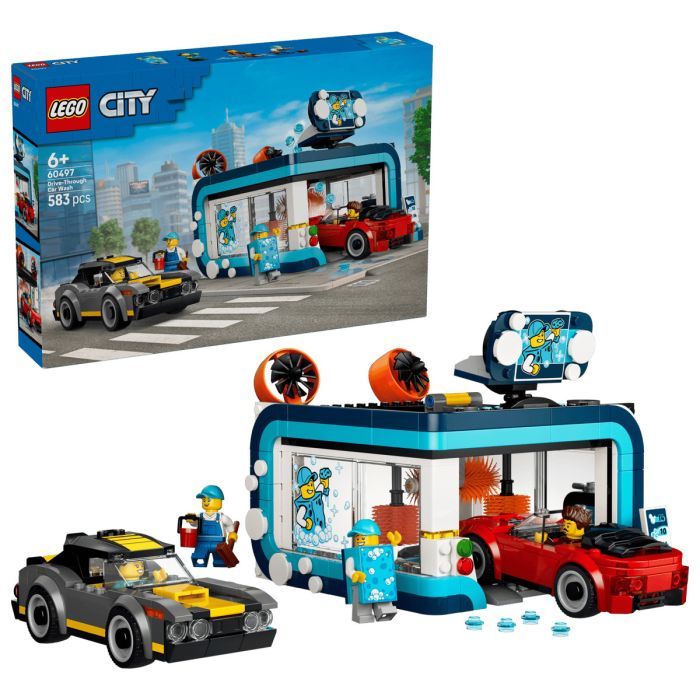 Конструктор LEGO City Тоннельная автомойка (60497)