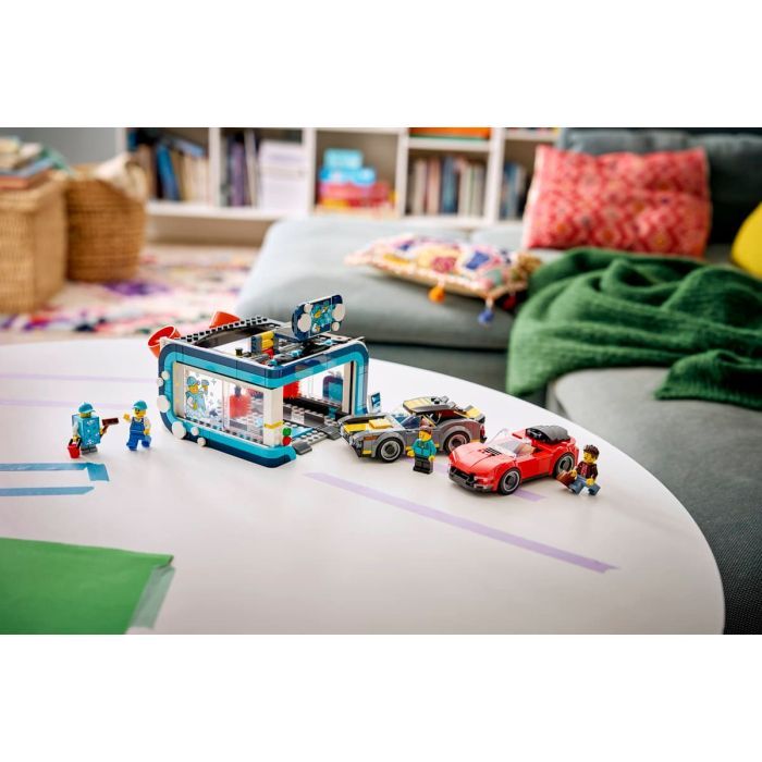 Конструктор LEGO City Тоннельная автомойка (60497) изображение 7