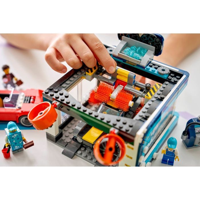 Конструктор LEGO City Тоннельная автомойка (60497) изображение 8