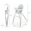 Стілець для годування Kinderkraft Dinnly Grey (5902533926558) зображення 9
