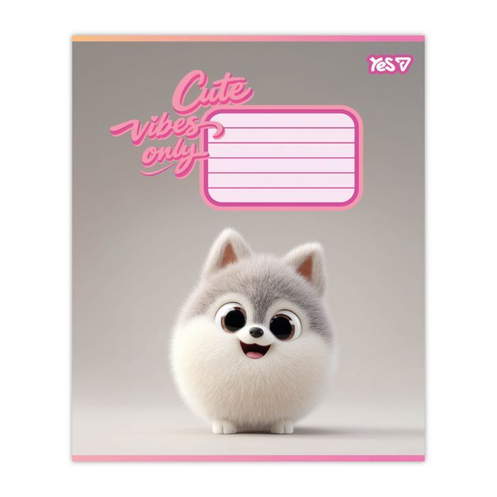 Зошит Yes Cute vibes only А5 24 аркуша клітинка (768900) зображення 4