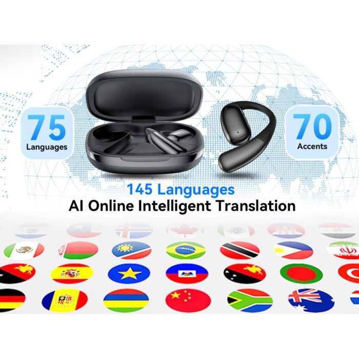 Наушники XO G37 Al Translate Black (XO-G37-BK) изображение 10