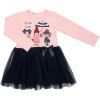 Платье детское Breeze с зайками (12680-128G-peach)