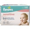 Детские влажные салфетки Pampers Sensitive 2 x 80 шт(160 шт) (8006530135252)