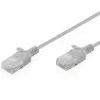 Патч-корд 3м, UTP, cat.6, Sliim, AWG 32/7, Cu, LSZH, grey Digitus (DK-1618-030S)
