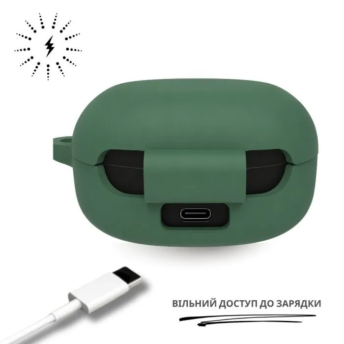 Чехол для наушников BeCover Silicon для Samsung Galaxy Buds Green (715895) изображение 2