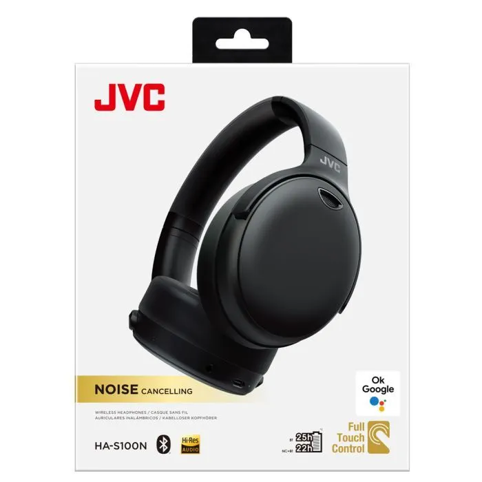 Наушники JVC HA-S100N-B Black (HAS100N-B-U) изображение 8