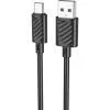 Дата кабель USB 2.0 AM to USB-C 1.0m X88 Gratified black HOCO (6931474783349)