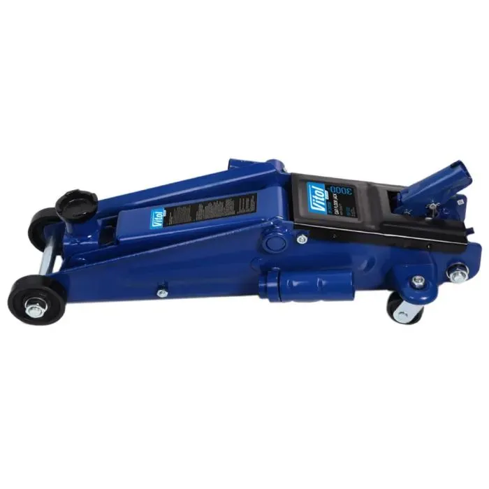 Домкрат Vitol DP-25025B/T83006B, підкатний, гідравлічний, 3т, min 150мм, max 530мм, надставка (DP-25025B) зображення 3