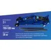 Домкрат Vitol DP-25025B/T83006B, підкатний, гідравлічний, 3т, min 150мм, max 530мм, надставка (DP-25025B) зображення 7