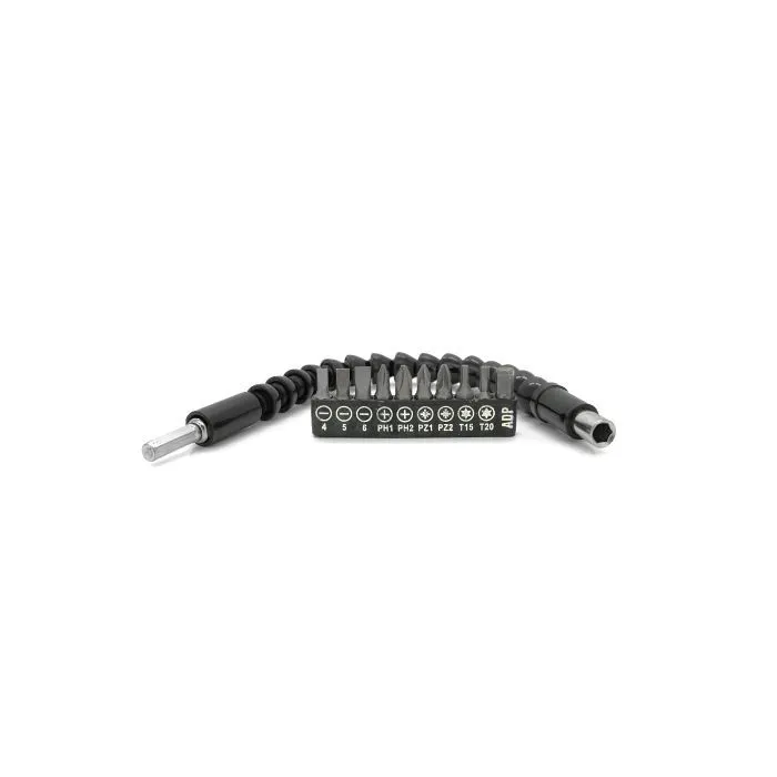 Набор бит UNI-T FLEXIBLE SCREW TOOL 10шт, с гибким удлинителем (FLEXIBLE SCREW TOOL) изображение 2