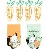 Закладки для книг Kite набор магнитных закладок с фигурными скрепками Pochacco (PC26-495) изображение 3