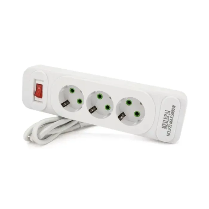 Сетевой фильтр питания Meilepai F23, 3 роз EU White (F23-White)