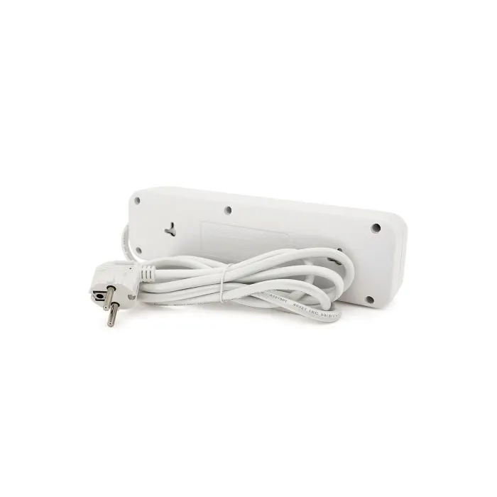 Сетевой фильтр питания Meilepai F23, 3 роз EU White (F23-White) изображение 2