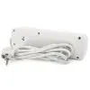 Сетевой фильтр питания Meilepai F23, 3 роз EU White (F23-White) изображение 2