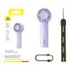 Вентилятор Xiaomi Baseus GoTrip-DT1 Nebula Purple (BASEUS-DT1) зображення 8