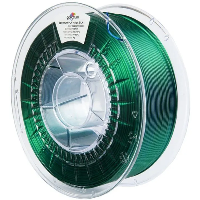 Пластик для 3D-принтера Spectrum PLA Magic SILK 1.75mm 1kg LagoonBreeze (81414)
