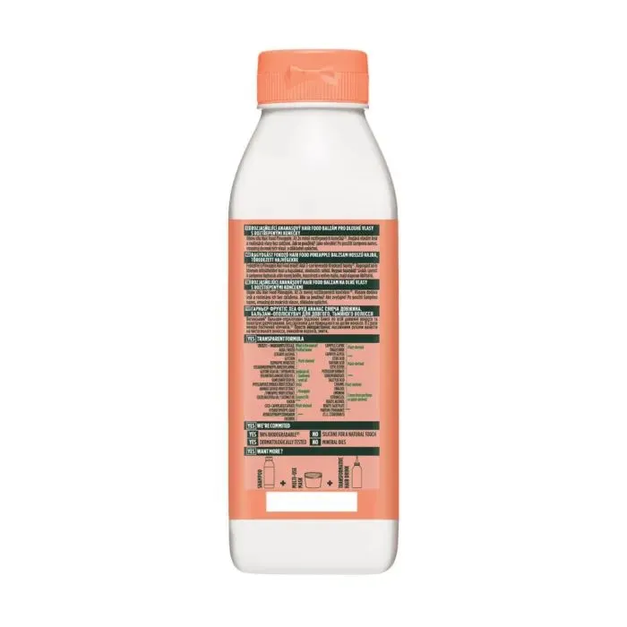 Кондиционер для волос Garnier Fructis HairFood Pineapple Conditioner 350 мл (3600542522809) изображение 2