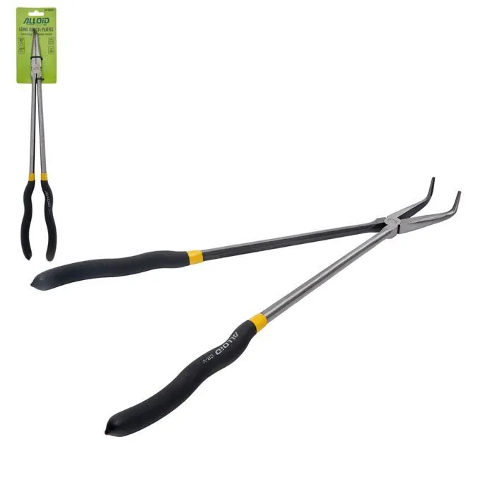Плоскогубцы Alloid длинногубцы загнутые 16", 90°. (DP-40090) изображение 7