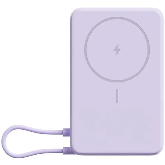 Батарея универсальная Xiaomi 10000mAh Magnetic with Built-in Stand Violet (BHR08PAGL) изображение 2