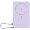 Батарея универсальная Xiaomi 10000mAh Magnetic with Built-in Stand Violet (BHR08PAGL) изображение 2