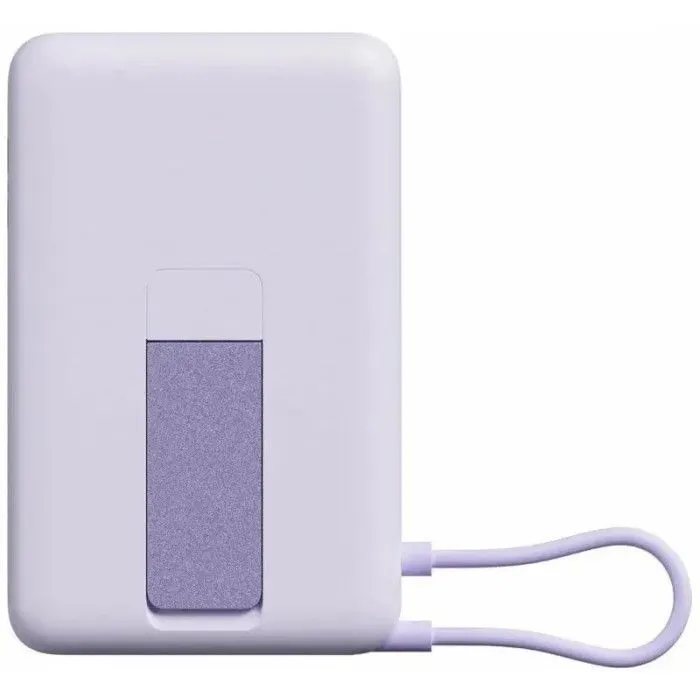 Батарея универсальная Xiaomi 10000mAh Magnetic with Built-in Stand Violet (BHR08PAGL) изображение 3