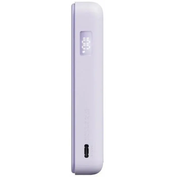 Батарея универсальная Xiaomi 10000mAh Magnetic with Built-in Stand Violet (BHR08PAGL) изображение 4