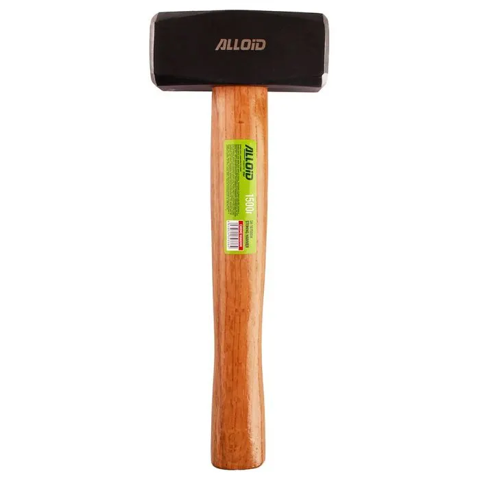 Кувалда Alloid ручка з деревини, 1500г (SH-101500W)