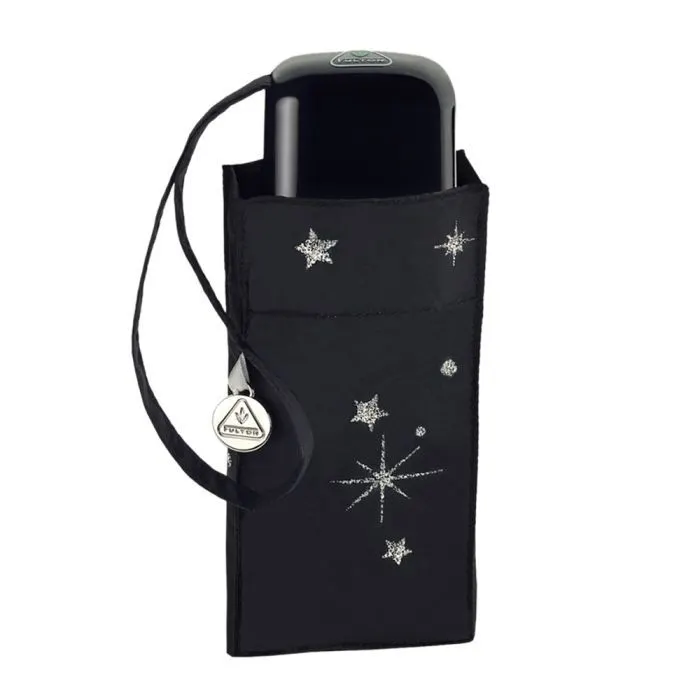 Парасоля Fulton L501-041086 Tiny-2 Glitter Stars Black (L501-041086) зображення 6