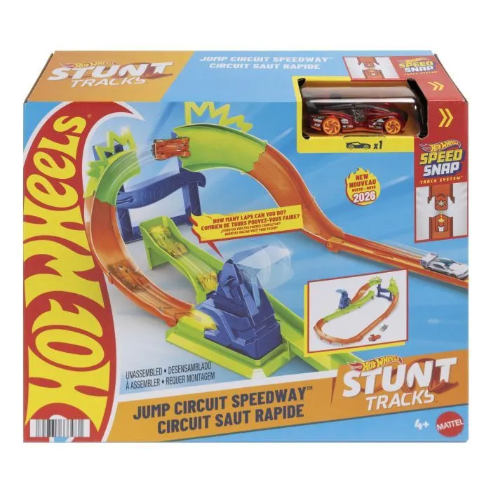 Автотрек Hot Wheels Stunt tracks Чемпіон стрибків (JHK74)