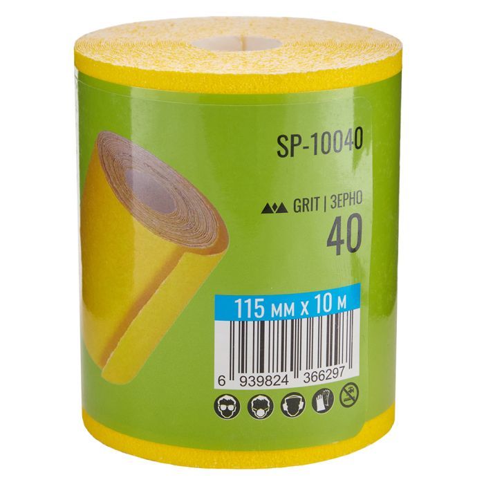Наждачний папір Alloid на паперовій основі, 115мм х 10м, зерно 120 (SP-10120) зображення 4