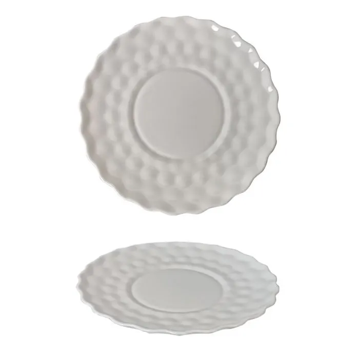 Тарелка Vittora Lava Blanco десертна 190 мм (V-190LA)