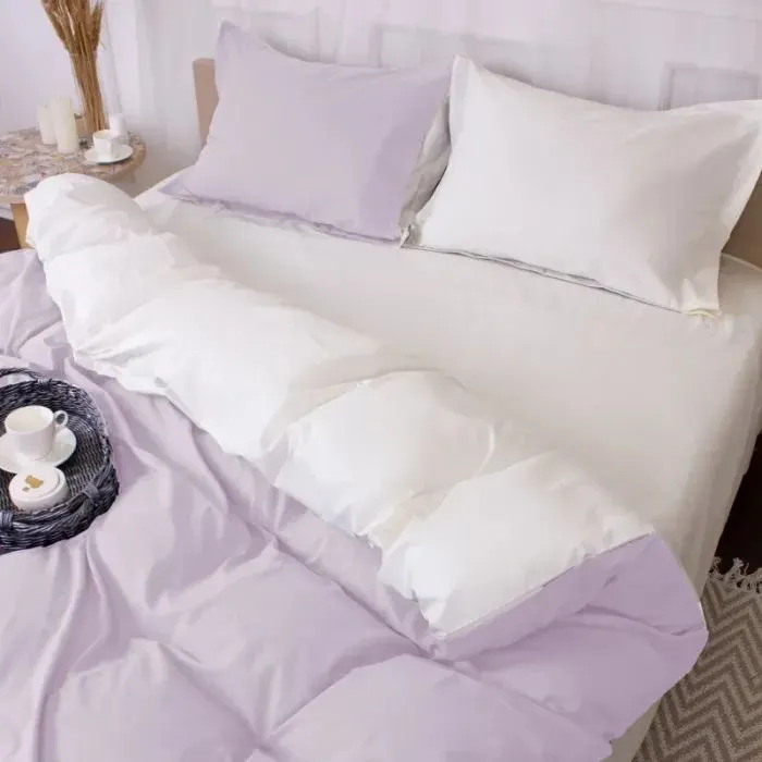 Постільна білизна MirSon Poplin Line 002 + 054 Geraldine 200 x 220 (2200006288558) зображення 2