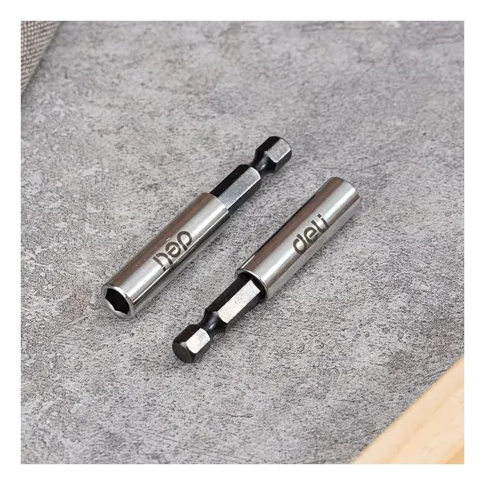 Тримач для біт Deli 1/4", 60мм (EDL106002-1) зображення 2