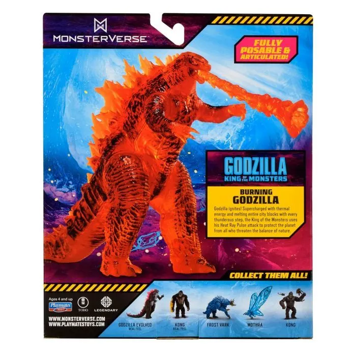 Фигурка Godzilla vs. Kong Огненная Годзилла (35217N) изображение 4