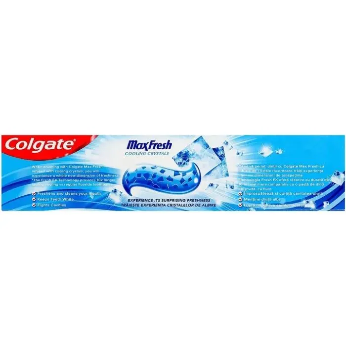 Зубная паста Colgate Max Fresh Cooling Crystals 125 мл (8718951313675) изображение 2