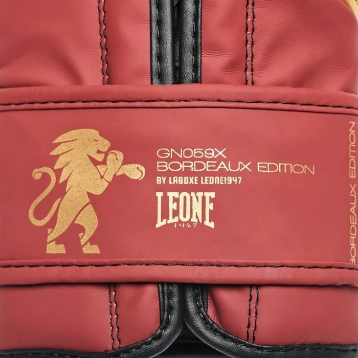 Боксерські рукавички Leone GN059X Bordeaux ED 12 oz (GN059X_BORDEAUX_12oz) зображення 9