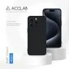Чохол до мобільного телефона ACCLAB SoftShell Apple iPhone 16 Pro Max Black (1283126611612) зображення 4