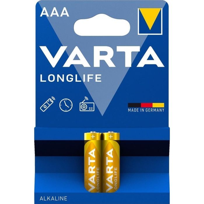 Батарейка Varta AAA Longlife щелочная * 2 (04103101412)