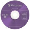 Диск DVD Verbatim 4.7Gb 4x SlimCase 5шт Color (43297) зображення 3