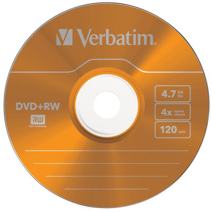 Диск DVD Verbatim 4.7Gb 4x SlimCase 5шт Color (43297) зображення 5
