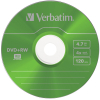 Диск DVD Verbatim 4.7Gb 4x SlimCase 5шт Color (43297) зображення 6