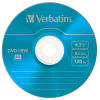 Диск DVD Verbatim 4.7Gb 4x SlimCase 5шт Color (43297) зображення 7